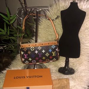LOUIS VUITTON MULTICOLOR MURAKAMI POCHETTE